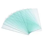 10pcs 4.25 x 2'' Welding Protection Lens Right Angle Replacement for Solar Clear