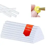 120PCS 0.7 * 10 Clear Mini Hot Glue Sticks DIY Craft Easily Create and Bond