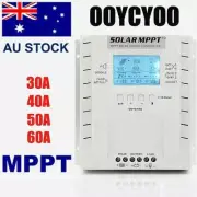 Solar Panel Regulator LCD 100A 80A 60A 12/24V MPPT Charge Controller 3 Timer AU