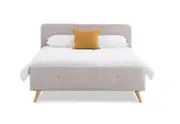 RAINEY Linen Queen Bed