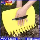 Leaf Grabbers Comfortable Yard Leaf Catcher Serrated for Picking Up Leaves Grass