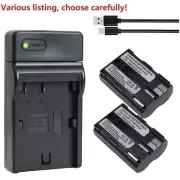 Battery or Charger for Canon BP-511 BP-511A PowerShot G2 G3 EOS 40D EOS 50D D30