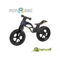 在飛比找PChome商店街優惠-【Holiway】POPBIKE 兒童滑步車-充氣胎-黑 加