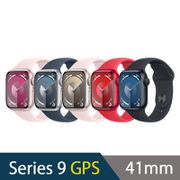 Apple Watch S9 41mm 鋁金屬錶殼配運動錶帶(GPS)