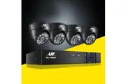 UL-tech CCTV Security System 8CH DVR 4 Cameras 1080p