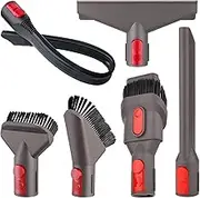 Professional Vacuum Attachment Kit for GEN5 G5 V15 V12 V11 V10 V8 V7 Detect Cyclone Torque Drive Absolute Animal Trigger Cordless Vacuum Accessories Flexible Crevice Tool Replacement Brush