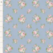 Patchwork Quilting Fabric Tilda Sunday Brunch Mille Sky 50x55cm FQ