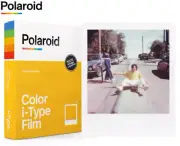 Polaroid i-Type 6000 Colour Film 8pk Classic White Frame Instant Photos