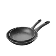 Pyrolux Pyrostone 2pc Frypan Set 20cm & 28cm