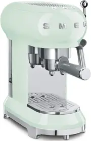 Smeg Pastel Green Stainless Steel 50'S Retro Espresso Machine,1 Liters