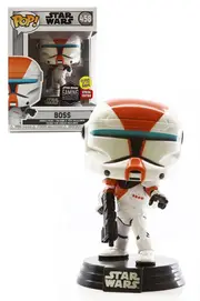Funko POP! Star Wars Republic Commando #458 Boss (Glow-In-The-Dark) - New, Mint Condition