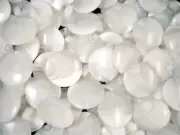 Buttons 17.5mm White Swirls 30pc Sewing Clothing Crafts Dressmaking