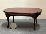 Dollhouse Miniature Dining Room Table Mahogany 1:12 scale E157 Dollys Gallery