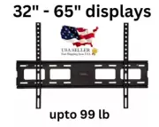 Fixed TV Wall Mount Slim Bracket TV LCD LED PLASMA 32 37 42 46 50 52 55 57 60 65
