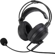 Wired Headset with Microphone for PC, Classroom Headphone with Noise Cancelling Mic, for Home Office Work Meeting (3.5 Plug)