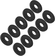 TOGEVAL Guitar Strap Locks Anti-slip Pads 10pcs Electric/acoustic Guitar Strap Locks Pads for Guitar Strap Supplies