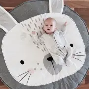 Round Carpet Cotton Rug Tummy Time Mat Gym Mat Play Mat Nursery Decor
