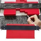 Multi Function 10in Widen Double Lock Irregular Contour Gauge Ruler.