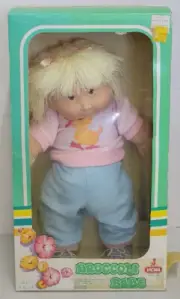 No Name Broccoli Babe Blonde Doll Cabbage Patch Kids Knock Off Brand New In Box