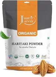 100% Organic Haritaki Powder - Terminalia Chebula -227g / 0.5 LB - USDA Certified Organic - an Ayurvedic Herb for Detoxification & Rejuvenation for Vata