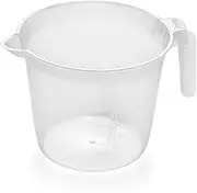 Addis 518007 Measuring and Mixing Jug with Handle, Transparent, 2 L