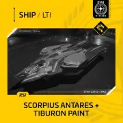 Star Citizen - RSI SCORPIUS ANTARES + TIBURON PAINT - LTI - (Lifetime Insurance)