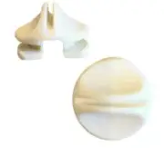 Tamper Resistant Channel Clip Net Fasteners