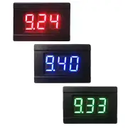 2 Wires DC 4.5-30V Mini 0.36" Digital LED Display Voltmeter Voltage Panel Meter