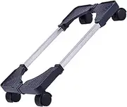 AUTSUPPL Mobile CPU Stand Movable Host Rack Office Computer Tower Holder with Wheels