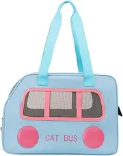 Whtkoph Bag CAT Carrier PET Bag Bag Soft MULTISE Puppy Carrier Bag Portable BOLIHIP for Small, Blue