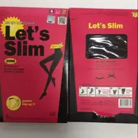 在飛比找蝦皮購物優惠-現貨 Lets slim 200D瘦腿壓力褲襪