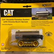 CAT Versatile Flotation System With Chrome Boom Sprayer Norscot 1:64 Die Cast