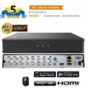 16CH Digital Video Recorder Security 1080P 5MP Analog IP Camera NO HDD(no PoE)