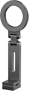 Aluminum Magnetic Airplane Phone Mount with 360° Rotation Travel Essential Strong Magnetic Phone Mount for Travel/Tripod, B
