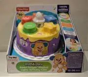 TODDLER TOY LAUGH & LEARN BIRTHDAY CAKE ELECTRONIC EDUCATIONAL By FISHER PRICE