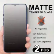 2Pcs Full Cover Matte Tempered Glass for 14 13T Pro 12 11T Screen Protector for