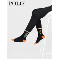 在飛比找ETMall東森購物網優惠-Polo潮牌中厚卡通熊運動男襪子