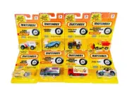 D (8) Assorted Matchbox Superfast Vehicles - 1991 Carded Die Cast