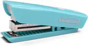 EVTSCAN Compact Portable Stapler, 15 Sheets Capacity, Retractable Staple Remover, Compatible with 24/6 and 26/6 Staples, for Office, School, Home Use (緑)