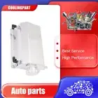 Universal 2L Coolant Radiator Overflow Recovery Water Tank Can Aluminum Sliver