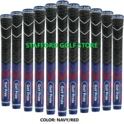 Golf Pride MCC Plus 4 Teams Golf Grips Standard/Midsize Core 60R Navy & Red New