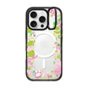 iPhone 16 Pro Impact Ring Stand Case MagSafe Compatible bun & frog by tabetaaii