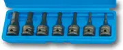 Rytool DLH307KM - 7 Piece 3/8" Drive In-Hex Impact Socket Set Metric