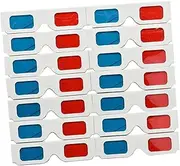 HOMSFOU 50pcs Lenses for Movies and Home Viewing Lightweight Safe and Portable Stereo Eyewear for Video