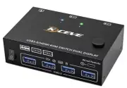 HDMI/USB 3.0 KVM Switch USB Internet Splitter Adapter LAN Switch extend screen