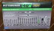 PITTSBURGH 40pc. Carbon Steel METRIC Tap and Die Set with Case - Model #62832
