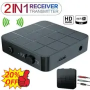 Wireless Bluetooth 5.0 Transmitter&Receiver Audio Adapter 3.5mm 2in1 Music G5S3