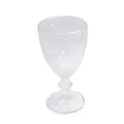 Premium Lead Free Glass Goblet Tumblers Set of 6 Pcs 9*16.8 cm