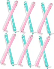 PAMINGONO Hair Rollers Curling Rods Set Perm Rods for Women Plastic Hair Rollers Perm Bar