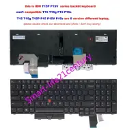 New For IBM Lenovo Thinkpad T15P P15V US Backlit Keyboard 5N20X22952 SN20X22736